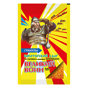 Гранулы от муравьев Великий Воин 50 г