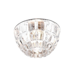 Светильник потолочный Max Light Crystal 13 MR16 с диодной подсветкой прозрачный