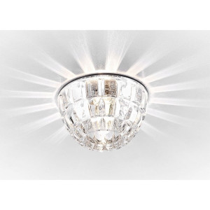Светильник потолочный Max Light Crystal 13 MR16 с диодной подсветкой прозрачный