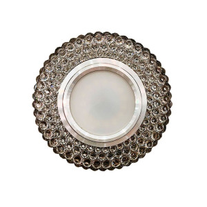 Светильник потолочный Max Light Crystal Led 17 Black MR16 ограненное стеклочерный