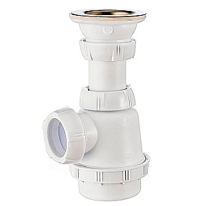 Сифон Wirquin 30975059 для биде и умывальников с выпуском 1 1/4*32 мм