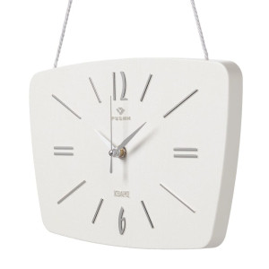 Часы настенные Рубин 2618-003 Ретро белые с серебром 27*18*2 см см