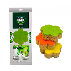 Губки для посуды Master Fresh Flower С0006160 3 шт