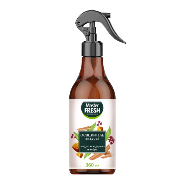 Освежитель воздуха Master Fresh аква С0008328 Сандаловое дерево и амбра 360 мл