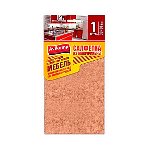 Салфетка Avikomp Мебель 1776 из микрофибры 30*30 см бежевый
