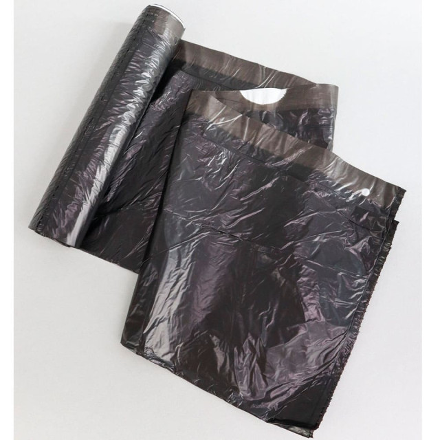 Пакеты для мусора Avikomp Стандарт 3398 с завязками черные 60 л 10 шт