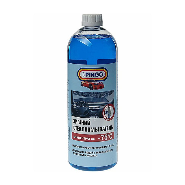 Стеклоомыватель Pingo -75 зимний концентрат 1000 мл