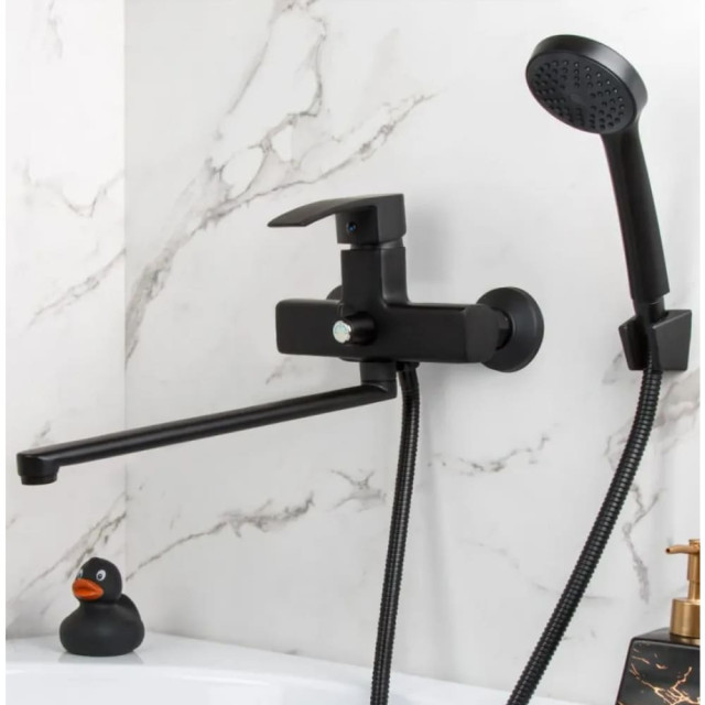 Смеситель для ванны Econoce EC0272BL серия 270 D35-A черный