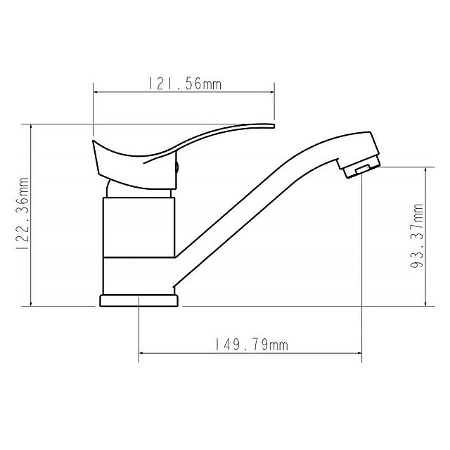 Смеситель для кухни Econoce серия 310 EC0315 D40-A