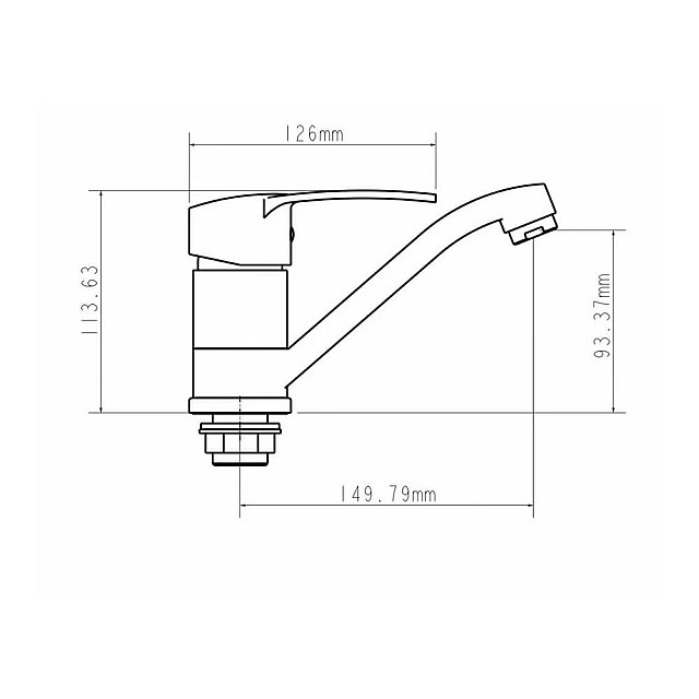 Смеситель для кухни Econoce EC0326 D40-A серия 320