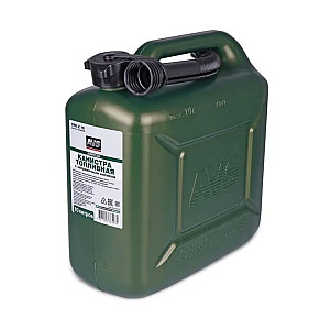Канистра топливная AVS TPK-Z 10 пластиковая темно-зеленая 10 л