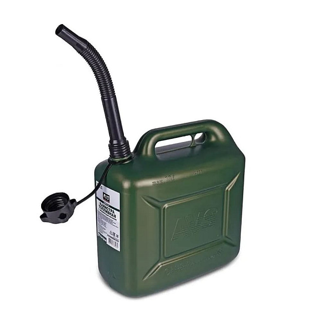 Канистра топливная AVS TPK-Z 10 пластиковая темно-зеленая 10 л