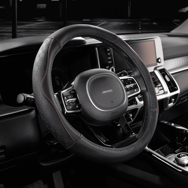 Оплетка экокожа Skyway Art-1 M черная