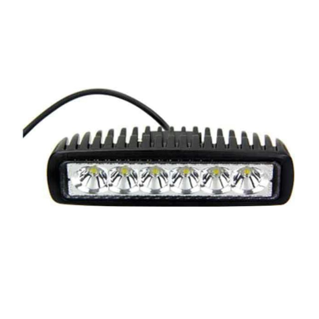 Фара светодиодная Skyway Off Road 155*40*45 мм прямоугольная дальний свет 6 диодов