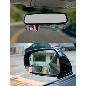 Зеркало сфера мертвой зоны Skyway S00301035 на подвижной ножке 95*35 мм 2 шт