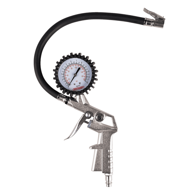 Пистолет для подкачки шин Skyway S07701004 с манометром