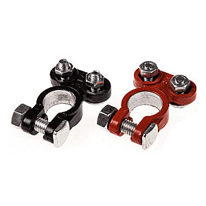 Клеммы алюминиевые Skyway S06701014 стандарт европейские 014