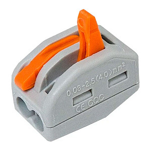 Соединительная клемма СириусА с рычагами 2 отверстия 100 шт