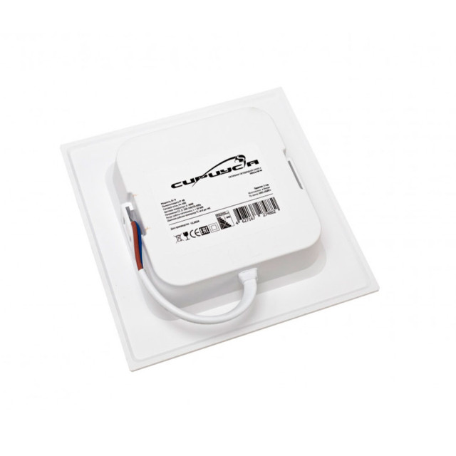 Светильник встраиваемый СириусА SHDLSq-9W-65K 110*110*25 мм опал