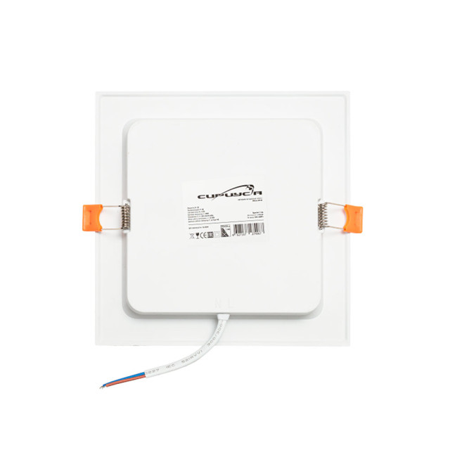Светильник встраиваемый СириусА SHDLSq-18W-65K 165*165*27 мм опал
