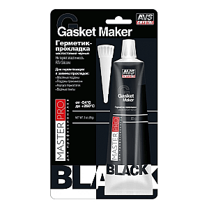 Герметик-прокладка AVS AVK-346 маслостойкий черный 85 г