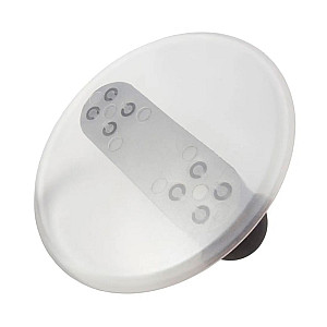 Мини-кельма STMDecor RSL33-1 пластиковая круглая прозрачная 100*3 мм