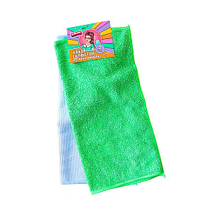 Набор салфеток Avikomp 41247 из микрофибры универсальная и для стекол и зеркал 30*30 см 2 шт