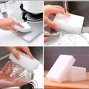 Губка Avikomp Графит 42466 меламиновая 110*65*25 мм белый