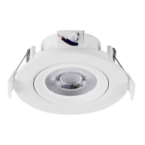 Светильник точечный Lumin-arte COB-DLL5W-YR SMD LED 5W 3000K 325LM 85*38 мм поворотный металл/пластик