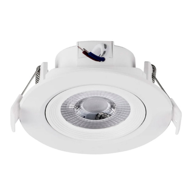 Светильник точечный Lumin-arte COB-DLL5W-YR SMD LED 5W 3000K 325LM 85*38 мм поворотный металл/пластик