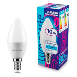 Лампа светодиодная Lumin-arte LSTD-С37 10Bт 6500К Е14 3/100