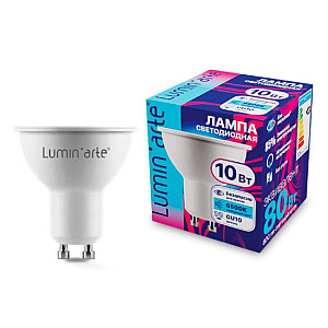 Лампа светодиодная Lumin-arte LSTD-PAR16-10W6KGU10 10Вт 6500К GU10 1/100