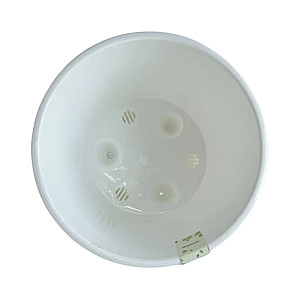 Горшок VipSet  AMR-4,4-01 Росси с дренажной системой белый 4.4 л