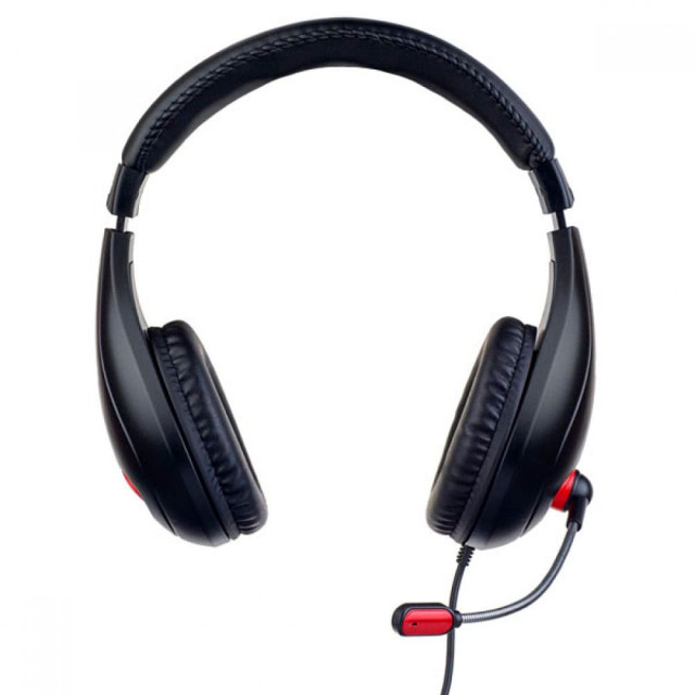 Стереогарнитура Perfeo Link PF_A4908 компьютерная полноразмерная черная