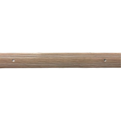 Порог-держатель PKD ПД-03 груша белая 38 мм 1.35 м