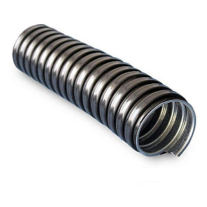 Металлорукав Гофроматик РЗ-ЦПнг 25 в ПВХ изоляции 25 мм без протяжки черный