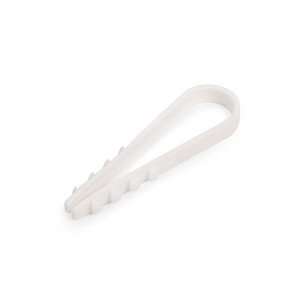 Дюбель-хомут Fortisflex 56867 ДХ 11-18 белый 100 шт