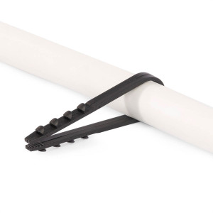 Дюбель-хомут Fortisflex 59544 ДХ 5-10 черный 100 шт