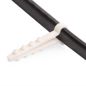 Дюбель-хомут Fortisflex 59234 ДХП 8-5 белый 100 шт