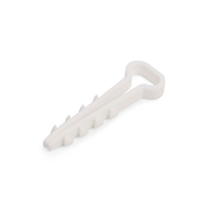 Дюбель-хомут Fortisflex 57159 ДХП 12-6 белый 100 шт