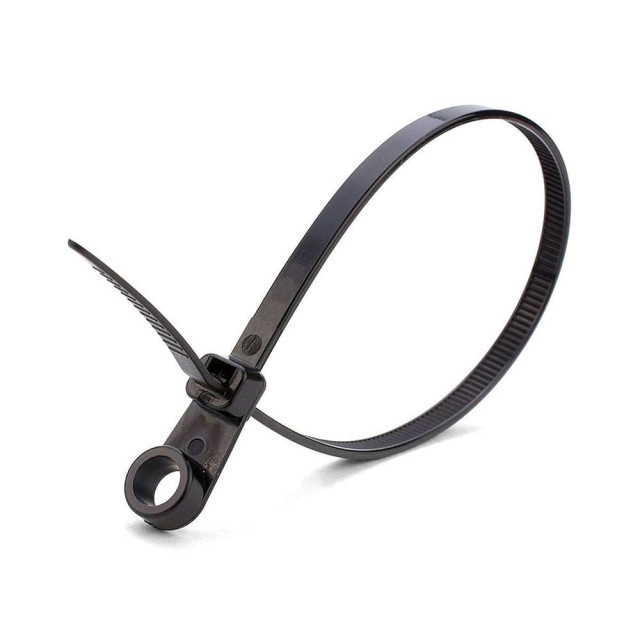 Стяжка Fortisflex 80533 нейлоновая КСО 4*150 мм черная 100 шт