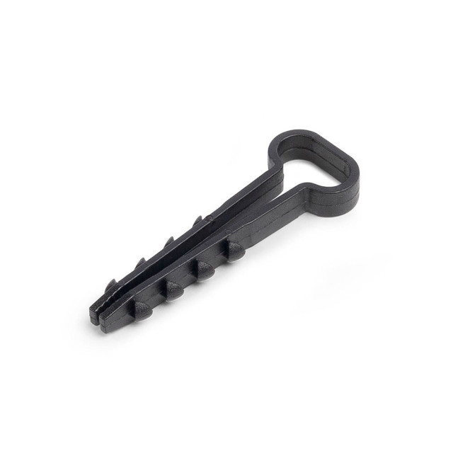 Дюбель-хомут Fortisflex 81830 ДХП 12-6 черный 100 шт