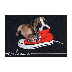 Коврик придверный Vortex 24238 Velur Щенок влаговпитывающий 40*60 см