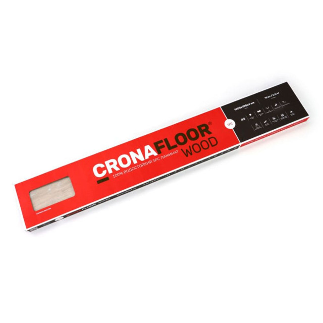 Ламинат CronaFloor Wood ZH-82015-8 Дуб Серый 4*180*1200 мм Ламинат CronaFloor Wood ZH-82015-8 Дуб Серый 4*180*1200 мм