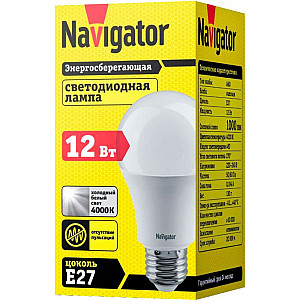 Лампа Navigator 82 481 NLLВ-А60-12-230-4K-E27