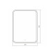 Зеркало Silver Mirrors Стив сенсорный выключатель 60*80 см Зеркало Silver Mirrors Стив сенсорный выключатель 60*80 см