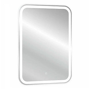 Зеркало Silver Mirrors Malta-Lite LED-00002666 открытая подсветка сенсорный выключатель 50*70 см
