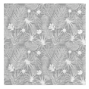 Коврик напольный Вилина 67160-V38-grey из вспененного ПВХ 0.65 м