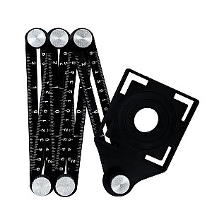 Линейка-шаблон VertexTools 3043-6-12 для переноса отверстий на плитку 6 секций по 12 см