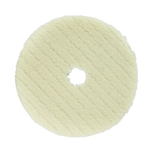 Насадка полировальная VertexTools 0094-125 под липучку короткая плетеная шерстяная нить 125 мм